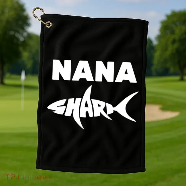 Nana Shark Golf Towel
