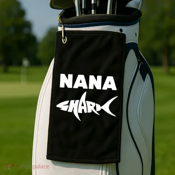 Nana Shark Golf Towel