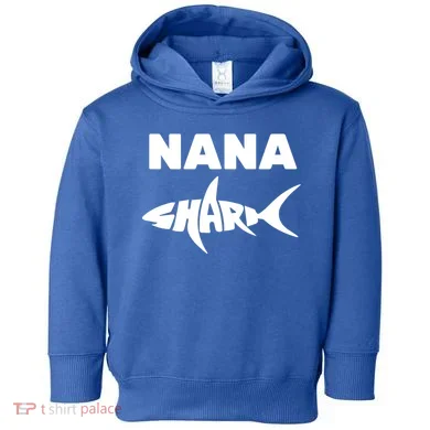 Nana Shark Toddler Hoodie