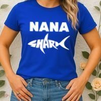 Nana Shark Women's T-Shirt thumb 2