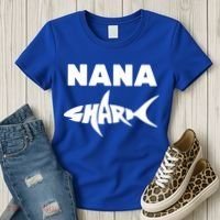 Nana Shark Women's T-Shirt thumb 3