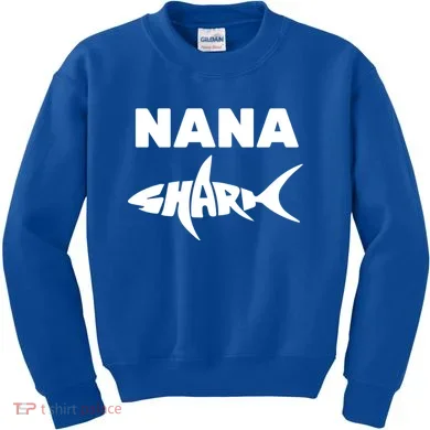 Nana Shark Kids Sweatshirt