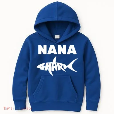 Nana Shark Kids Hoodie
