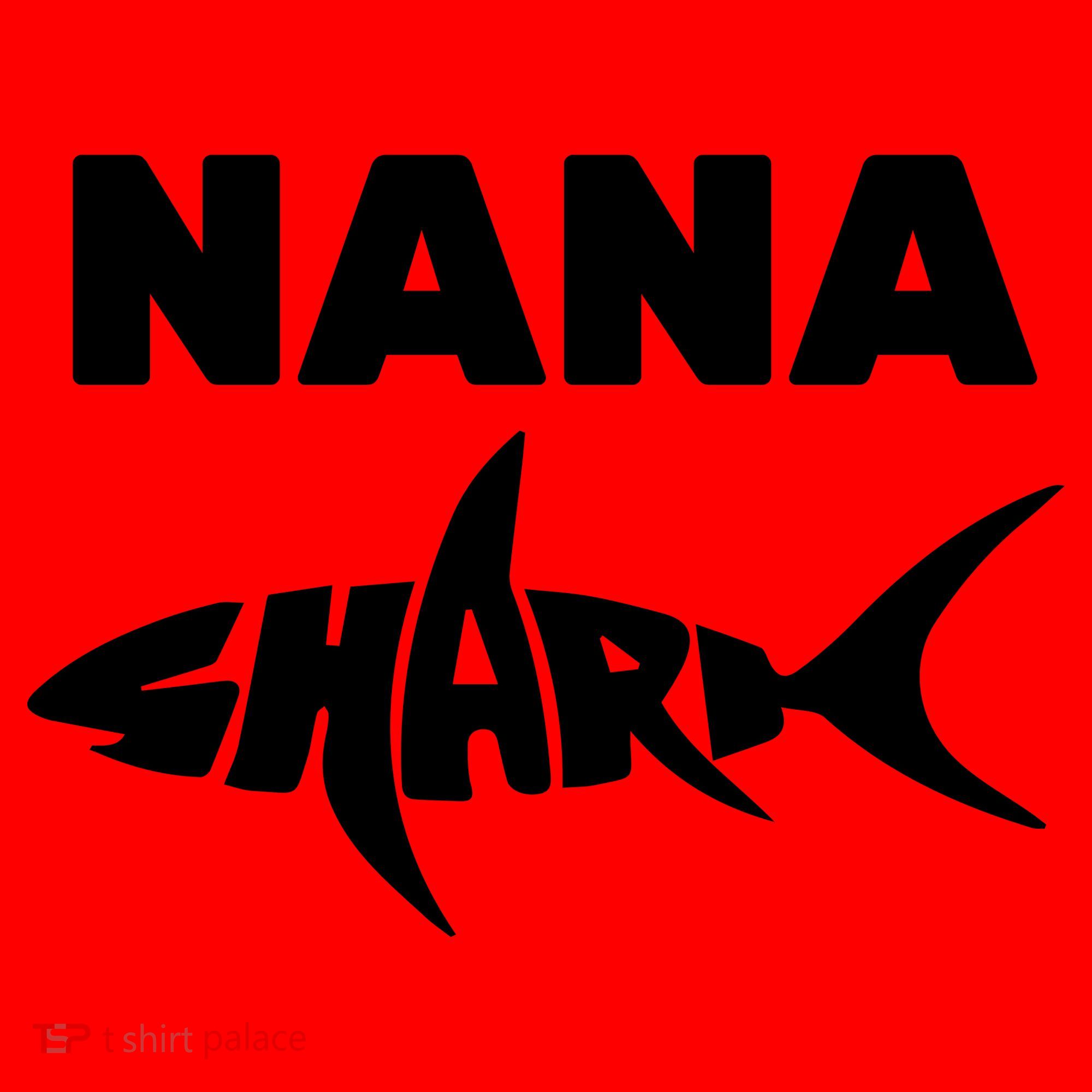 Nana Shark Santa Hat