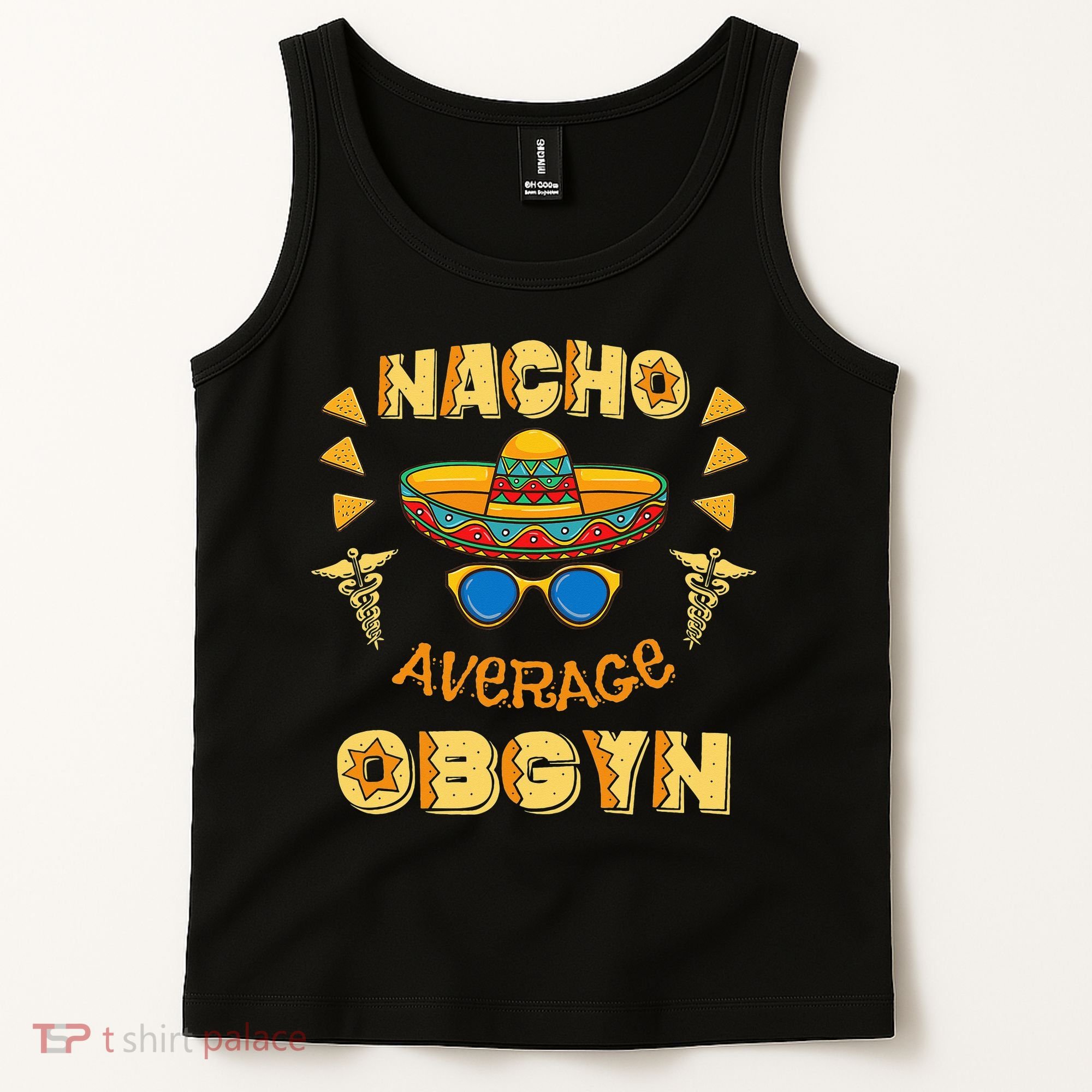 Nacho Average OBGYN Cinco De Mayo Tank Top