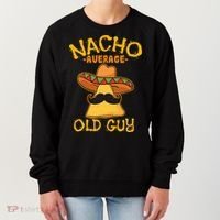 Nacho Average Old Guy Mexican Grandfather Cinco De Mayo Women's Sweatshirt thumb 0