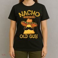 Nacho Average Old Guy Mexican Grandfather Cinco De Mayo T-Shirt thumb 4
