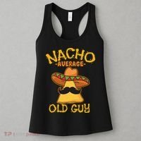 Nacho Average Old Guy Mexican Grandfather Cinco De Mayo Women's Tank Top thumb 3