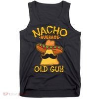 Nacho Average Old Guy Mexican Grandfather Cinco De Mayo Tank Top thumb 0