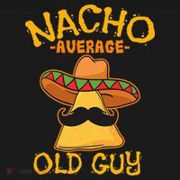 Nacho Average Old Guy Mexican Grandfather Cinco De Mayo Women's Long Sleeve Shirt thumb 2