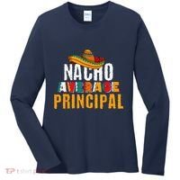 Nacho Average Principal Cinco De Mayo Funny Mexican Latin Women's Long Sleeve Shirt thumb 0