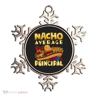 Nacho Average Principal Tacos Mexican Sombrero Cinco De Mayo Ornament
