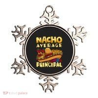 Nacho Average Principal Tacos Mexican Sombrero Cinco De Mayo Ornament thumb 0