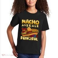 Nacho Average Principal Tacos Mexican Sombrero Cinco De Mayo Kids T-Shirt thumb 2