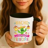 Nacho Average Principal Funny Mexican Cactus Cinco De Mayo Coffee Mug thumb 3