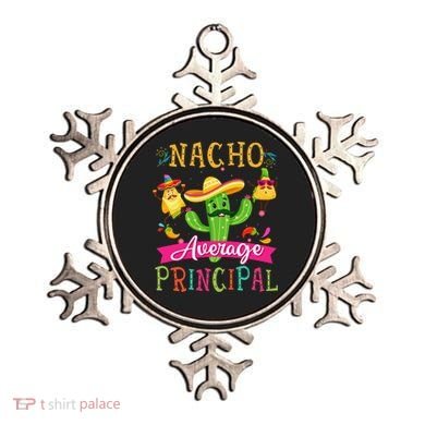 Nacho Average Principal Funny Mexican Cactus Cinco De Mayo Ornament
