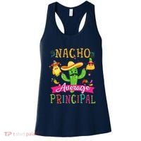 Nacho Average Principal Funny Mexican Cactus Cinco De Mayo Women's Tank Top thumb 0