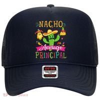Nacho Average Principal Funny Mexican Cactus Cinco De Mayo Hat thumb 0