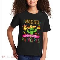 Nacho Average Principal Funny Mexican Cactus Cinco De Mayo Kids T-Shirt thumb 2