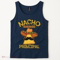 Nacho Average Principal Administrator Director Cinco De Mayo Tank Top thumb 2