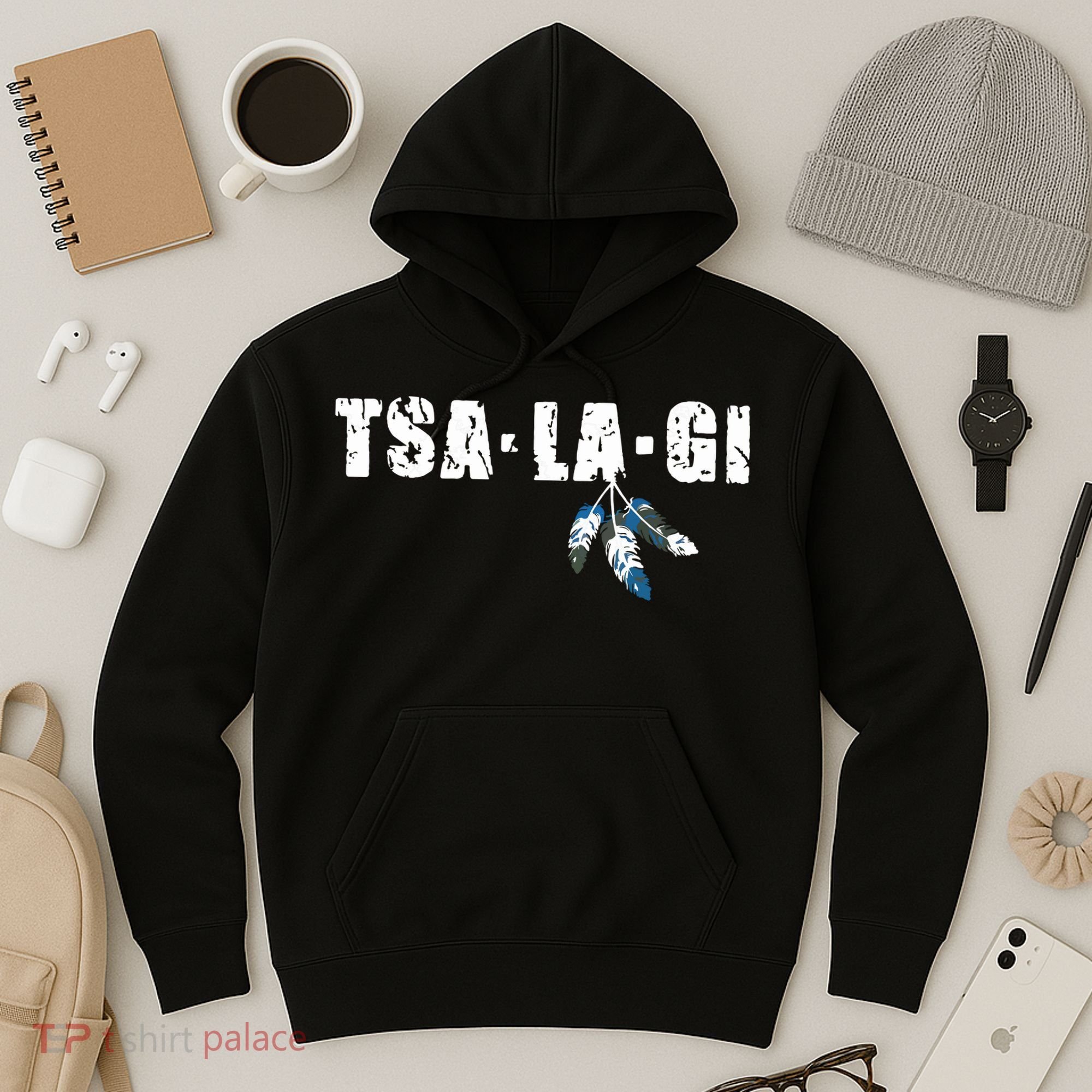 Native American Pride Cherokee Keetoowah Nation Tsi Tsalagi Hoodie