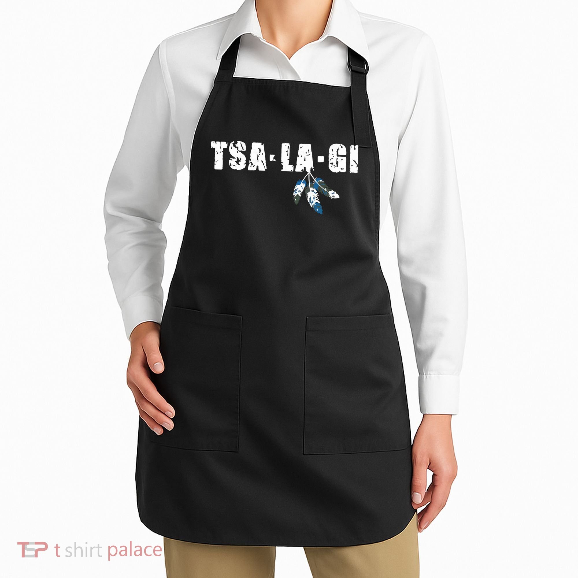 Native American Pride Cherokee Keetoowah Nation Tsi Tsalagi Apron