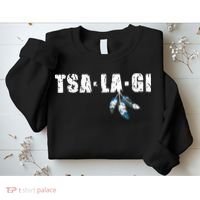 Native American Pride Cherokee Keetoowah Nation Tsi Tsalagi Sweatshirt thumb 2