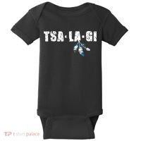 Native American Pride Cherokee Keetoowah Nation Tsi Tsalagi Baby Bodysuit thumb 0