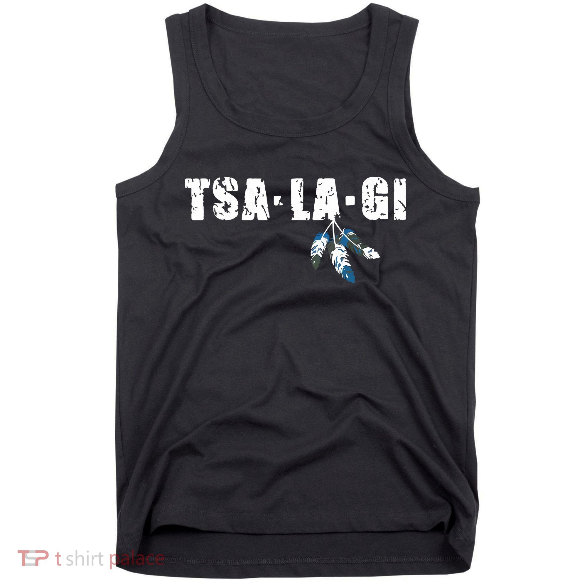 Native American Pride Cherokee Keetoowah Nation Tsi Tsalagi Tank Top