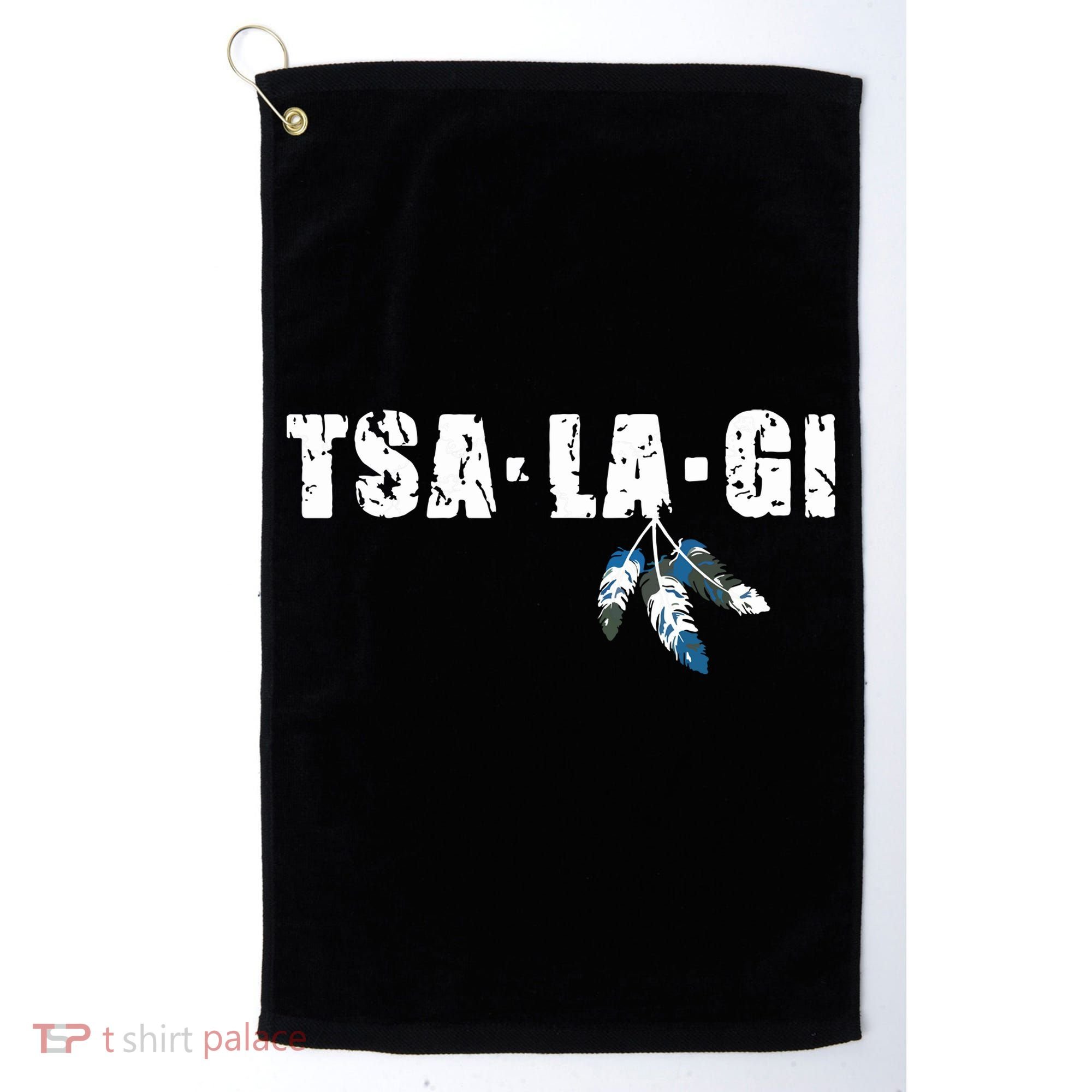 Native American Pride Cherokee Keetoowah Nation Tsi Tsalagi Golf Towel