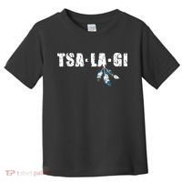 Native American Pride Cherokee Keetoowah Nation Tsi Tsalagi Toddler T-Shirt thumb 0