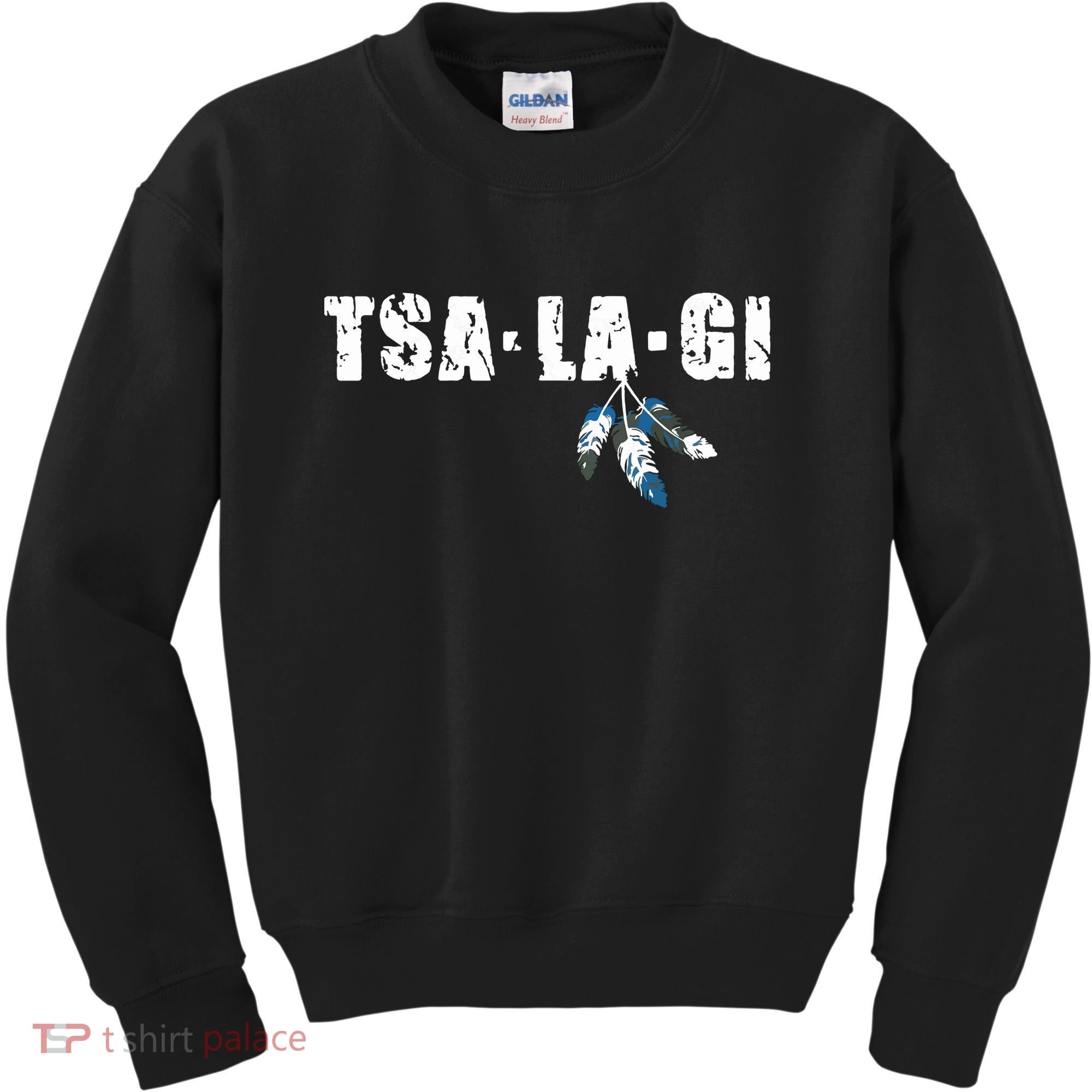 Native American Pride Cherokee Keetoowah Nation Tsi Tsalagi Kids Sweatshirt