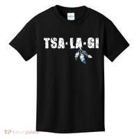 Native American Pride Cherokee Keetoowah Nation Tsi Tsalagi Kids T-Shirt thumb 0