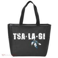 Native American Pride Cherokee Keetoowah Nation Tsi Tsalagi Tote Bag thumb 0