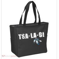 Native American Pride Cherokee Keetoowah Nation Tsi Tsalagi Tote Bag thumb 2