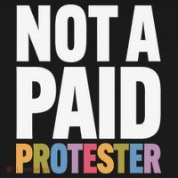 Not A Paid Protester Anti 8647 Liberal Leftist Progressive Ornament thumb 1