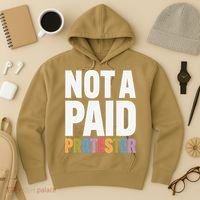 Not A Paid Protester Anti 8647 Liberal Leftist Progressive Hoodie thumb 3