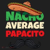 Nacho Average Papacito Mexican Father Day Apparel Latino Dad Golf Towel thumb 3