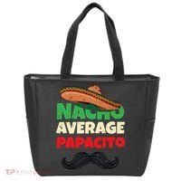 Nacho Average Papacito Mexican Father Day Apparel Latino Dad Tote Bag thumb 0