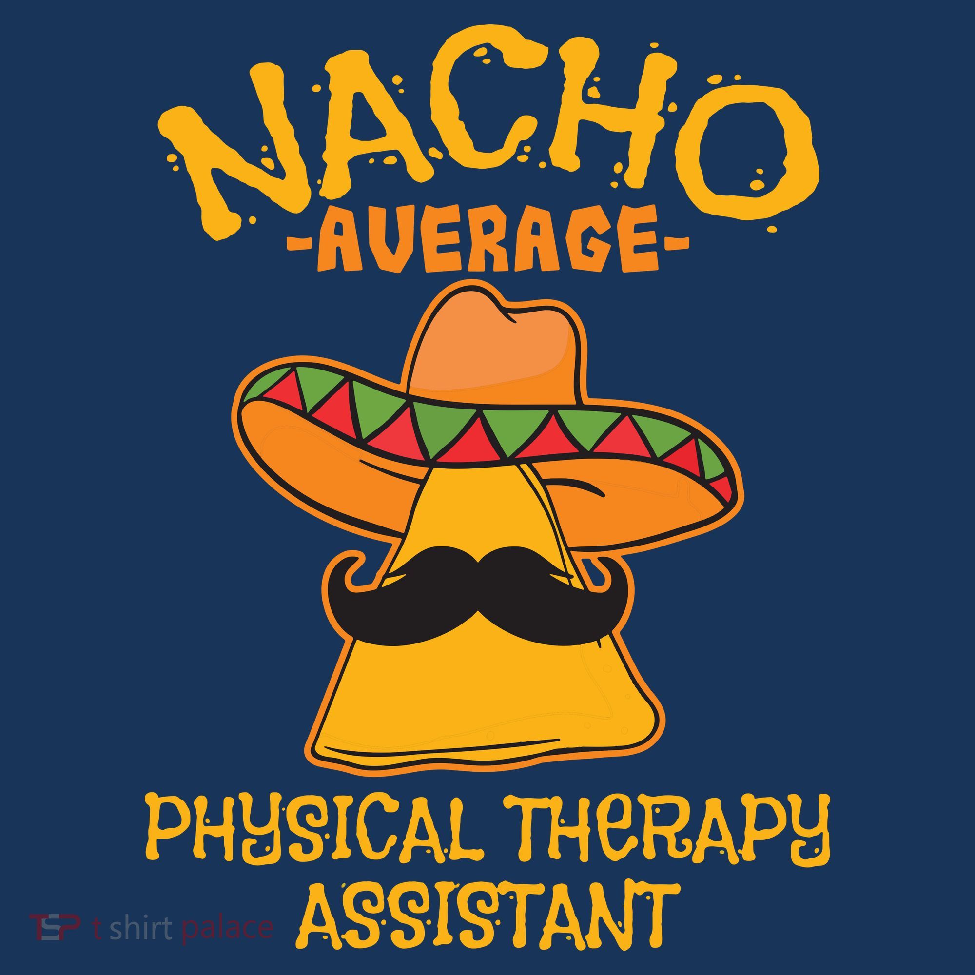 Nacho Average Physical Therapy Assistant Cinco De Mayo Doggie Tank