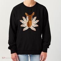 Native American Pattern Totem Deer Women's Sweatshirt thumb 0