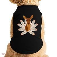 Native American Pattern Totem Deer Doggie Tank thumb 0
