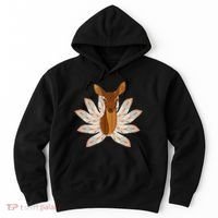 Native American Pattern Totem Deer Hoodie thumb 0