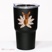 Native American Pattern Totem Deer Tumbler thumb 0