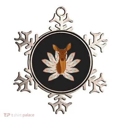 Native American Pattern Totem Deer Ornament