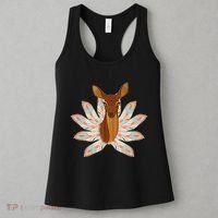 Native American Pattern Totem Deer Women's Tank Top thumb 3