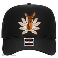 Native American Pattern Totem Deer Hat thumb 0