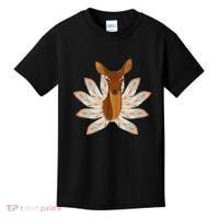 Native American Pattern Totem Deer Kids T-Shirt thumb 0