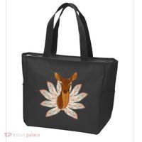 Native American Pattern Totem Deer Tote Bag thumb 3