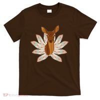 Native American Pattern Totem Deer T-Shirt thumb 0